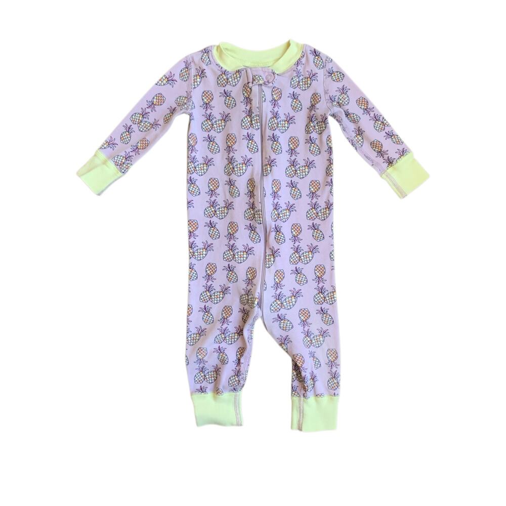 Hanna Andersson Pineapple Footless Sleeper